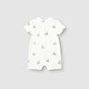Baby Boys Scooter Bear Print w/ Pocket Jumpsuit