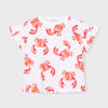 Girl's Crab Print Tee