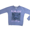 Paperflower Fearless Love Leopard Tween Graphic Sweatshirt