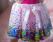 Load image into Gallery viewer, Great Pretenders Party Fun Sequin Skirt
