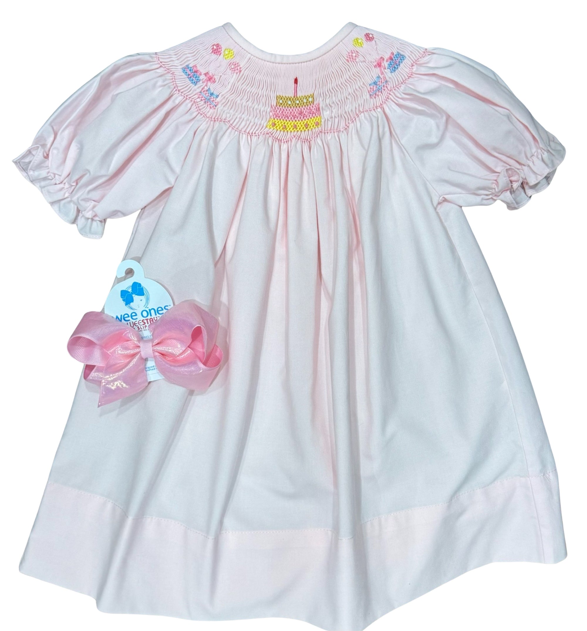 Sweet Dreams Happy Birthday Smocked Dress