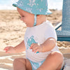 Mayoral Baby Boy Turtle Swim Set with Hat