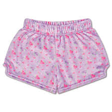 Iscream Forever  Floral Plush Shorts