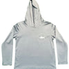 Saltwater Boys Perdido Performance Hoodie UPF 50+ Grey