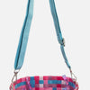 Bari Lynn Rainbow Woven Gummy Bear Handle Bag