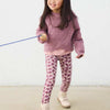 Girl Asymmetric Sweater - Violet