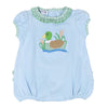 Magnolia Baby Gingham Girls Mallard Appliqué