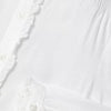 Mayoral Ruffle L/S Button Down Blouse- White