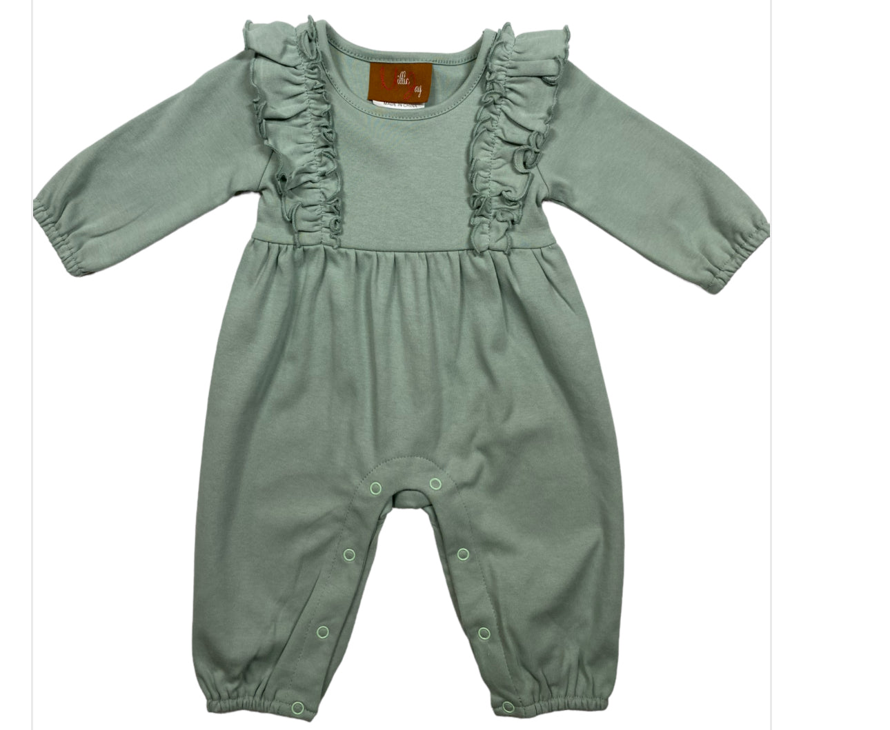 Millie Jay Madison Romper - Sage