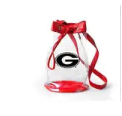 The Candy Collection
Georgia Bulldog Clear
Bucket Bag