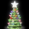 Ganz LED Light Up Mini Christmas Tree 
Shimmer, 4 inches