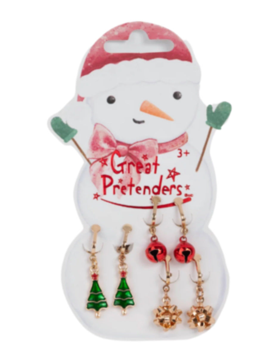 Great Pretenders Snowman
Clip On Earrings