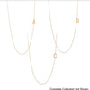 Gold Plated Dainty
Monogram Initial Necklace