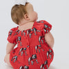 Stewart Simmons Standing Bulldog Print Romper