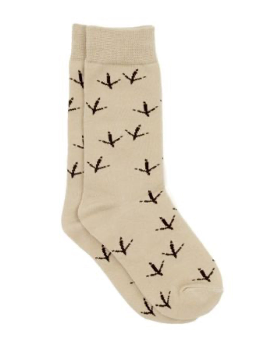 Properly Tied Boys Lucky Duck Socks Turkey Tracks