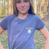 Sweet Soul Spooky Vibe Glow in the Dark Side Tie Pocket Tee
