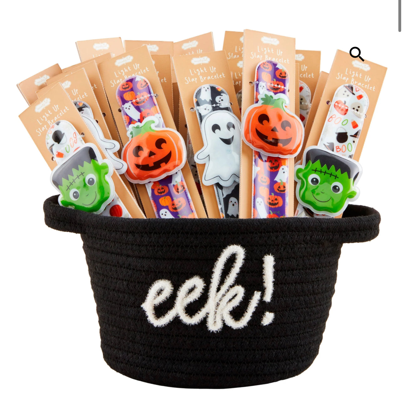 Mud Pie Light Up Halloween Slap Bracelet