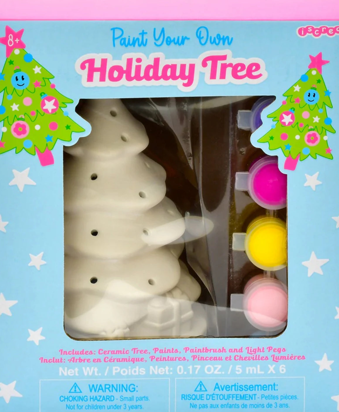 Iscream Paint Your Own Holiday Tree