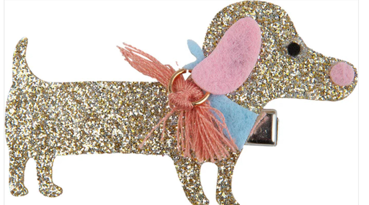 Boutique Dachshund Hair Clip