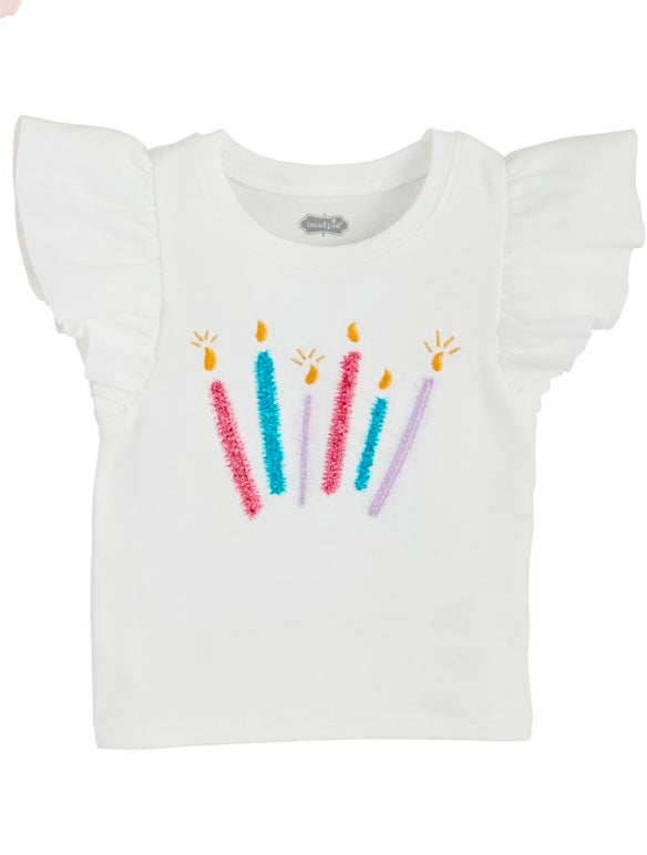 Mudpie Candles Birthday Girl Sparkle Tee