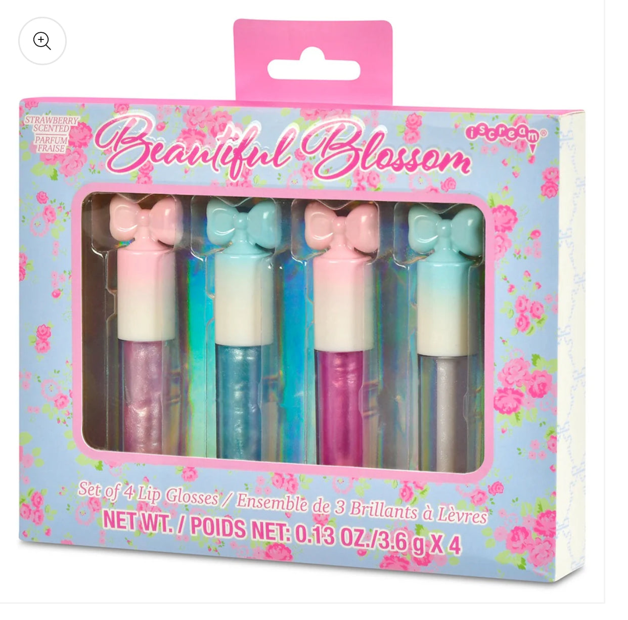 Beautiful Blossom Set of 4 lipglosses
