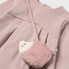 MAYORAL GIRL PINK DRESS WITH HEDGEHOG BAG