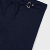 Mayoral Girls Wide Leg Cropped Stretch Pant-Marino