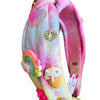 Bari Lynn Tie Dye 3D Charm Headband