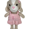 Crocheted Bamboo 5” Rattle