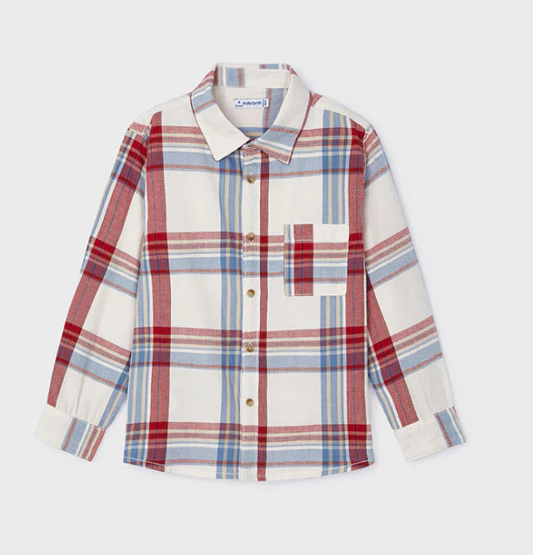 Mayoral - LS Checked
Shirt-Wine