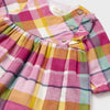 Mayoral Baby Girl Plaid Dress-Bubblegum