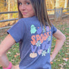 Sweet Soul Spooky Vibe Glow in the Dark Side Tie Pocket Tee