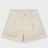 Mayoral Corduroy Shorts Stone Sparkle