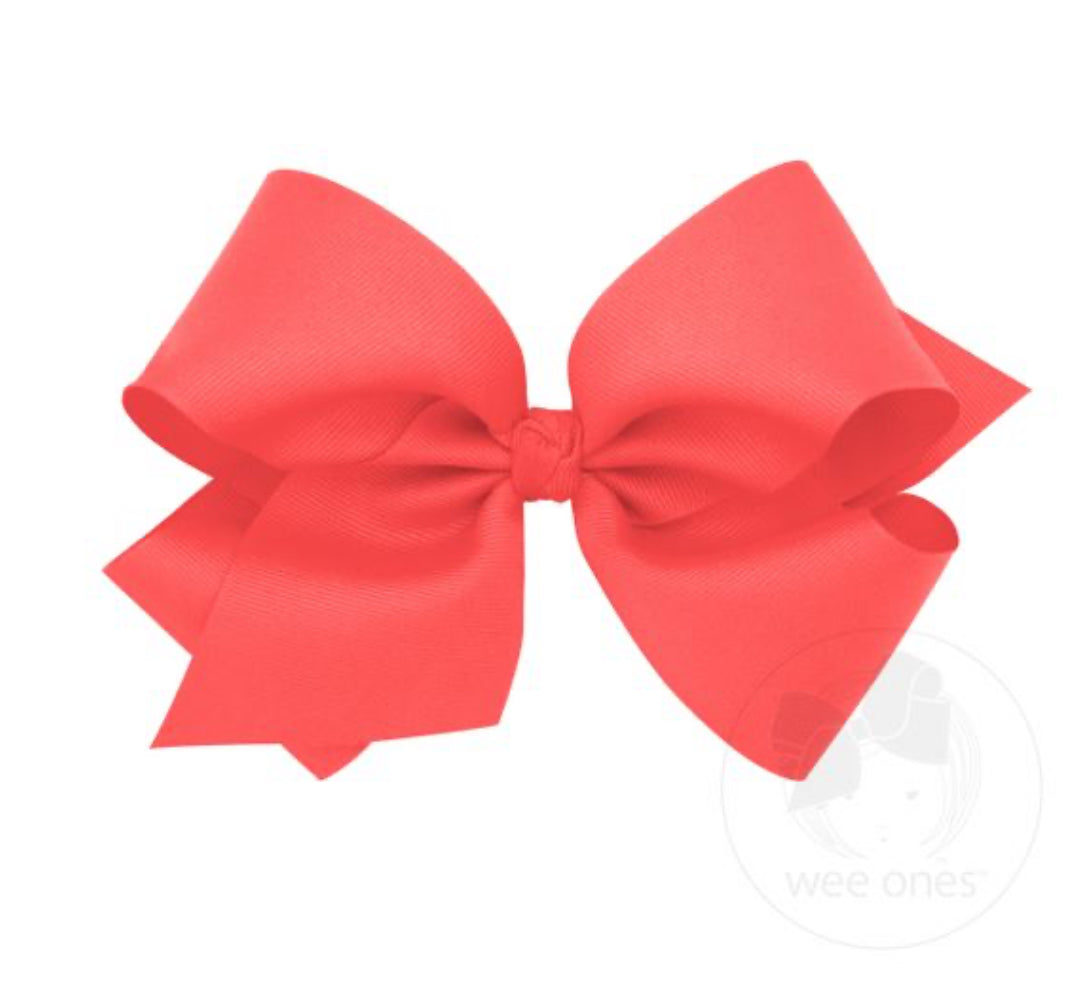 Wee Ones Bow Mini King - Watermelon