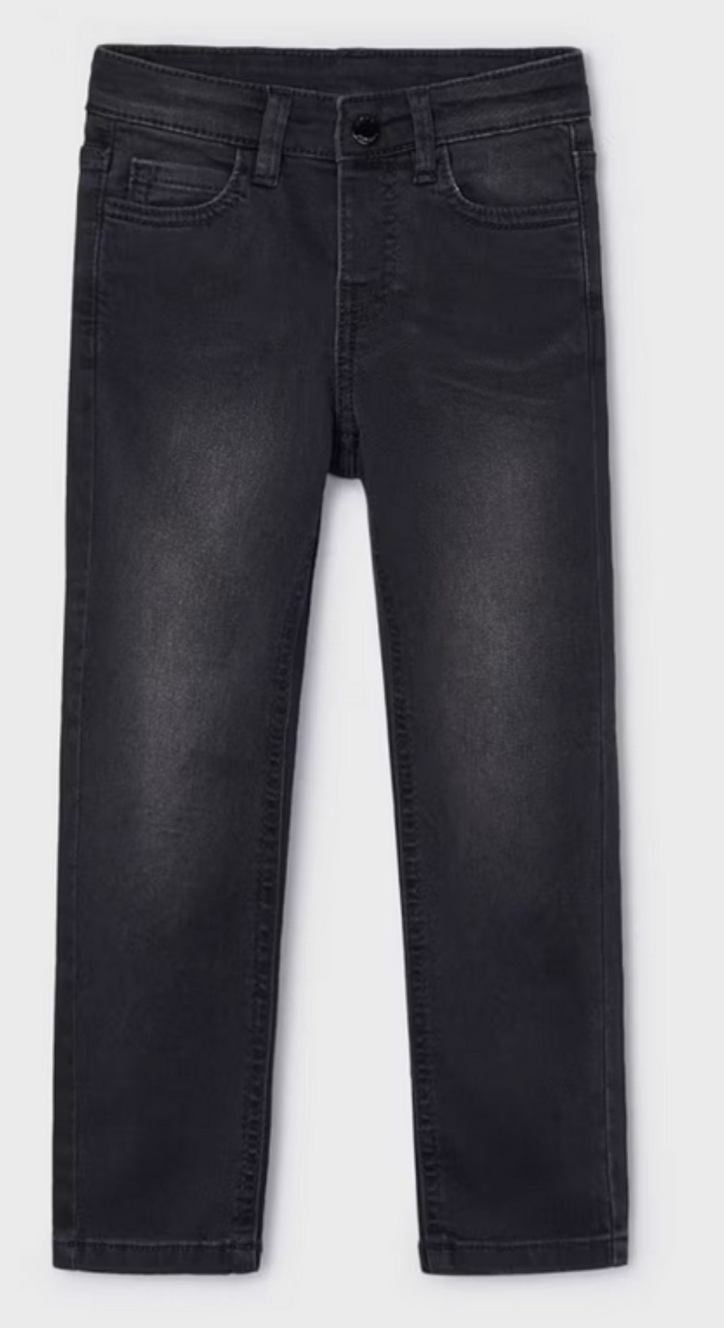 Mayoral Basic Slim Fit Pants-Black Wash