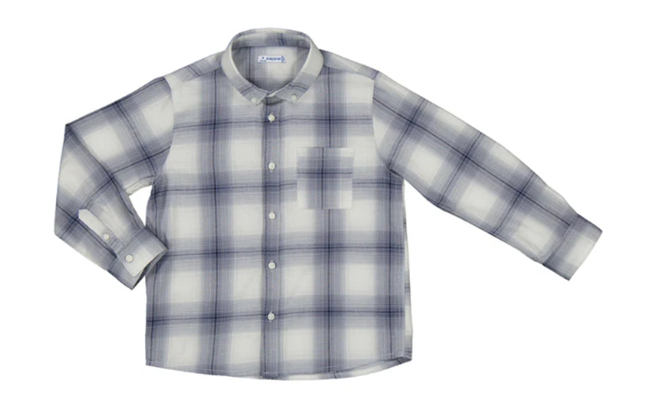 Mayoral - LS Checked
Shirt-Cloud