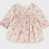 MAYORAL BABY GIRLS PINK BUNNY DRESS