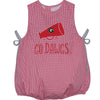Southern Saturday Megaphone Girls Bubble-Red & Black