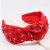 Caroline Hill
Red/Black/White Confetti
Headband