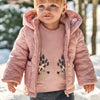 Mayoral Baby Girl Padded Coat-Blush