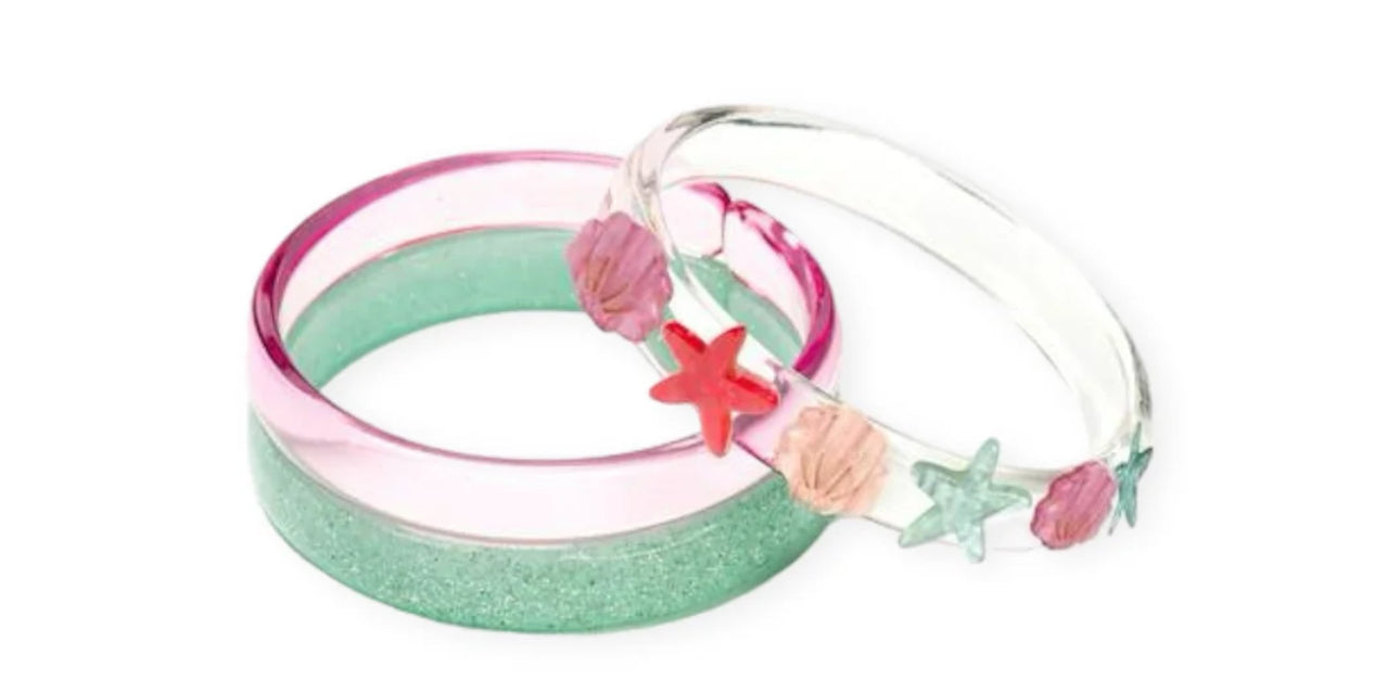 Lilies & Roses NY - Pearlized seashell Bracelet Set