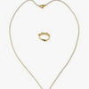 ISCREAM BEAUTIFUL
BOWS RING AND NECKLACE SET