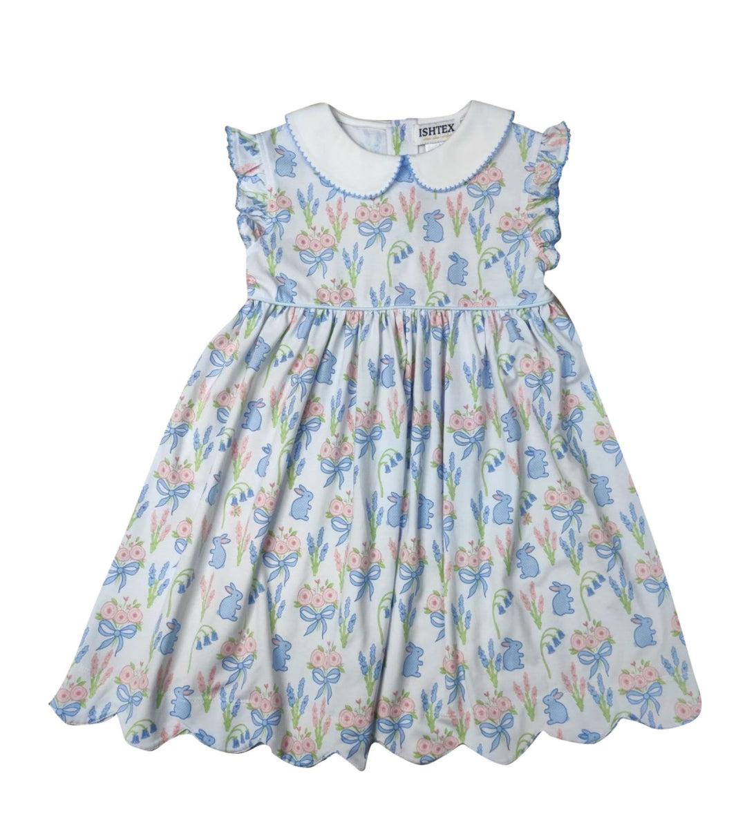 Ishtex Girls Bunny Print Dress