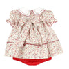 Sophie & Lucas Cranberry Crush Float Print Dress