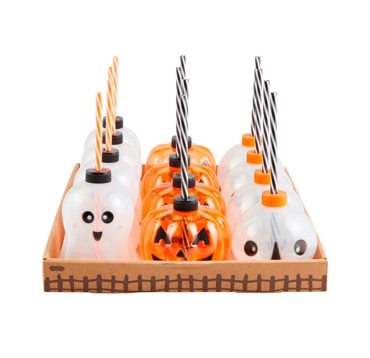 Mud Pie Halloween Light Up Cup w/ Straw