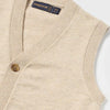 Mayoral Button Knot Vest-Beige