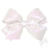 Medium Party Glitter Girls Hair Bow