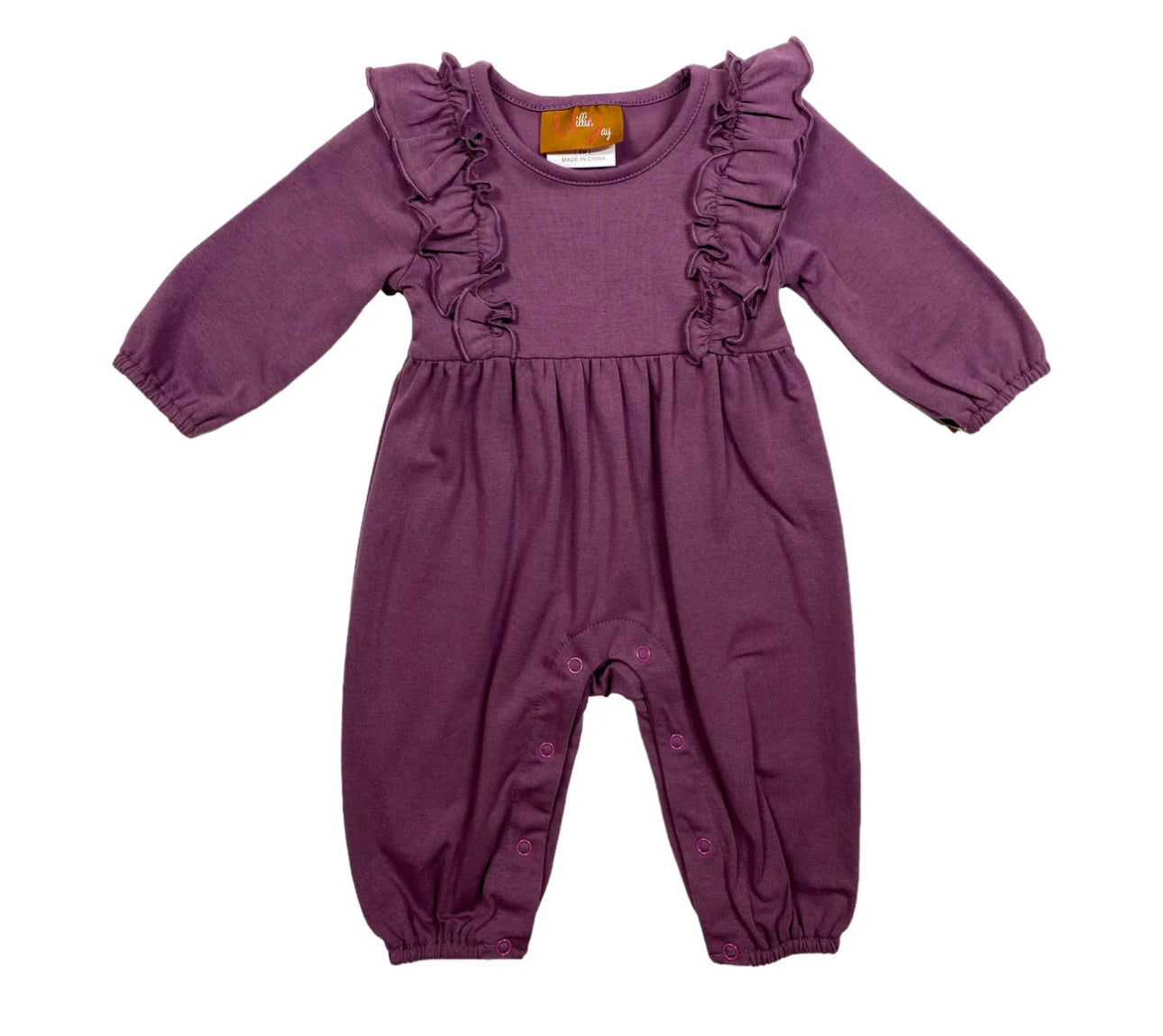 Millie Jay Madison Romper - Plum