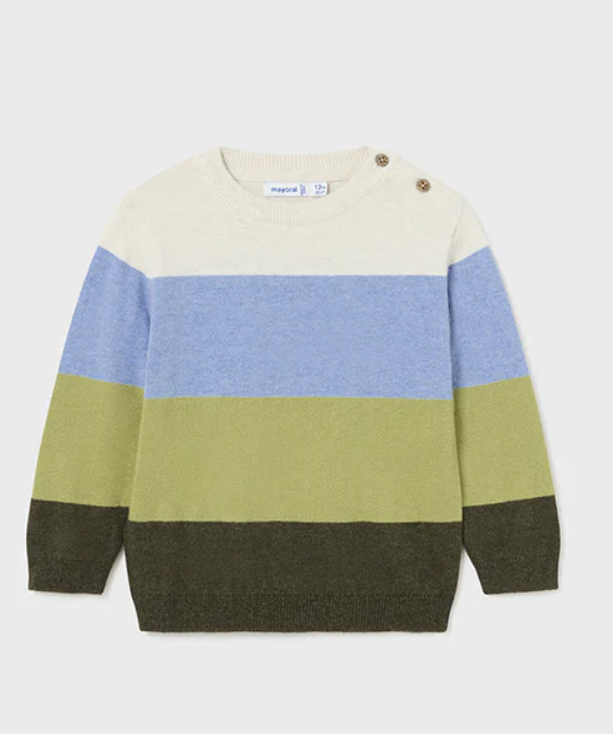 Mayoral Boys Color Block Sweater