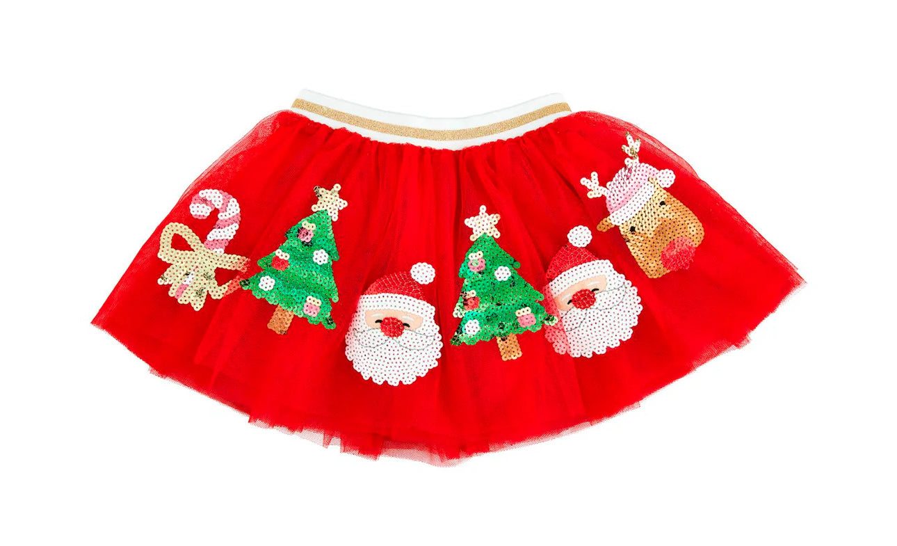 Mud Pie Sequin Christmas Tutu